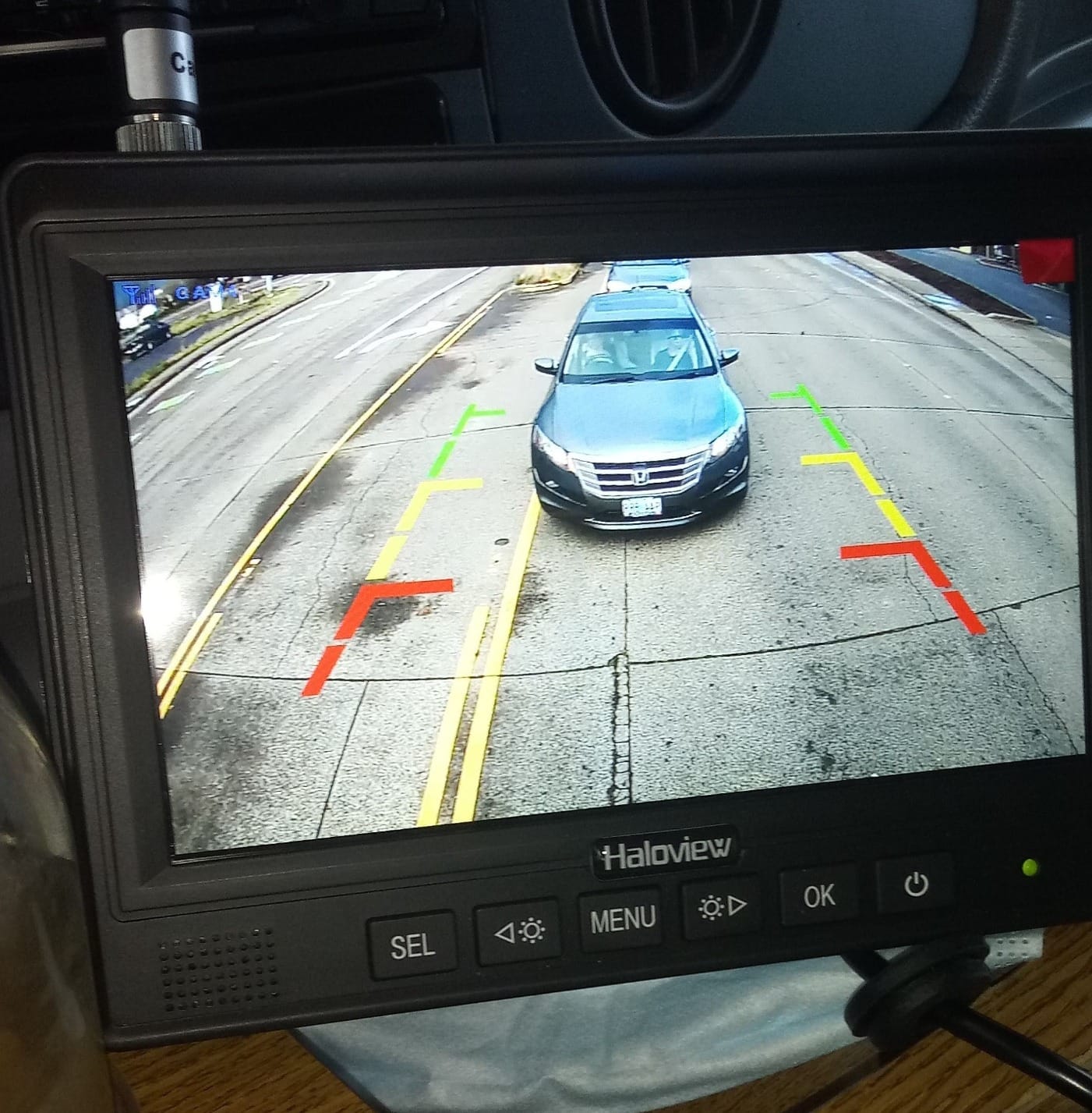 Haloview MC7108 Wireless RV Backup Camera System 7'' Monitor Built in DVR Rear View Camera with Infrared Night Vision and Wide Viewing Angle for Truck/Trailer/RV/Pickups/Camping Car/Van/Farm customer photo 2