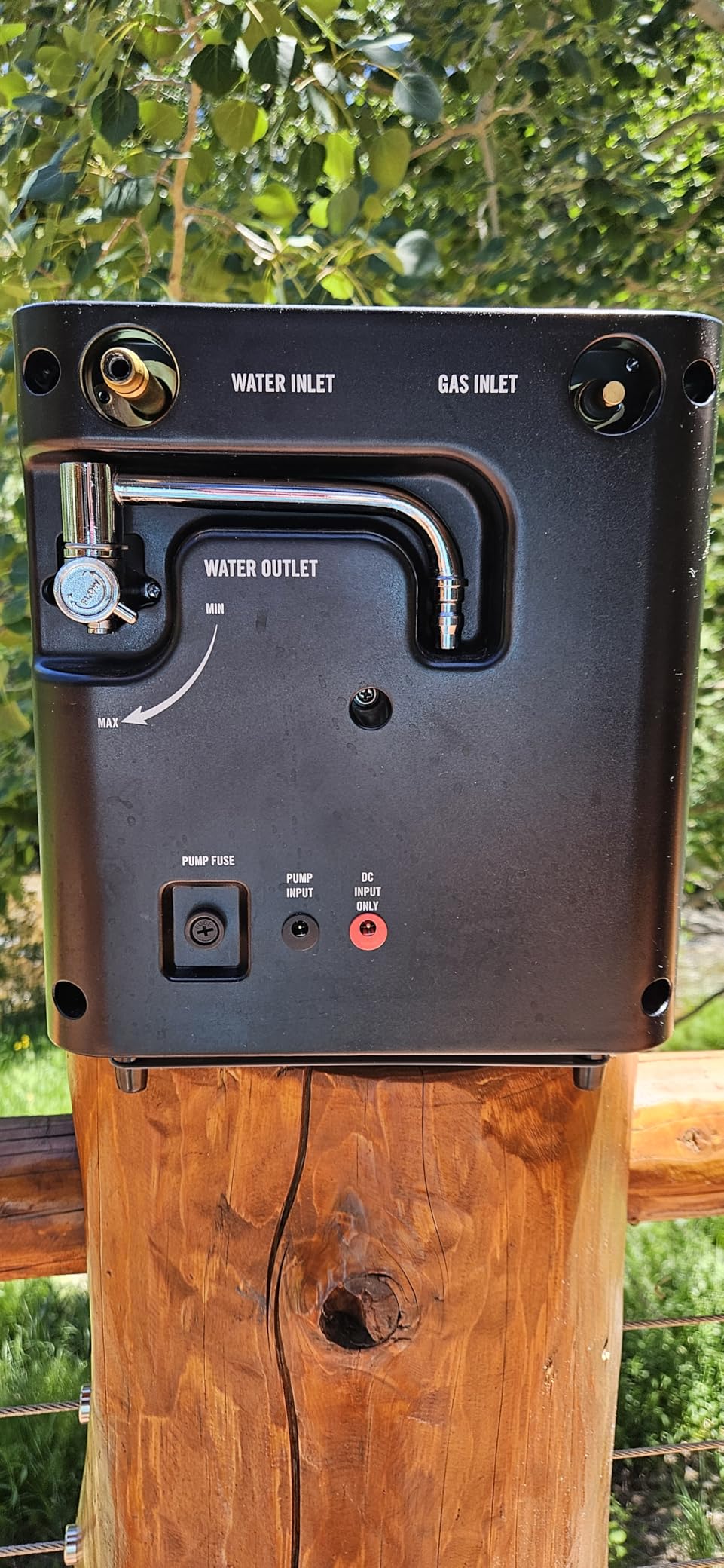 Hike Crew Portable Propane Tankless Water Heater & Shower, LCD, Gray customer photo 2