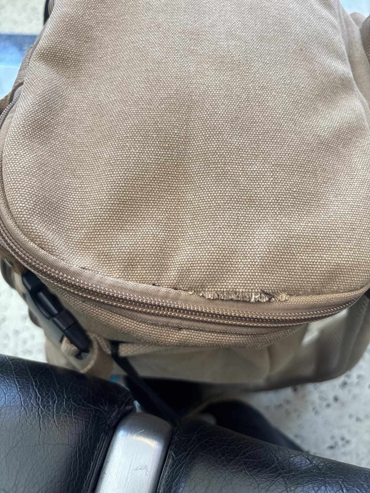 G-FAVOR 40L Travel Backpack for Men, Large Vintage Canvas Rucksack 3 in 1 Convertible Duffel Bag Carry On Backpack Fits for 17.3 Inch Laptop customer photo 2