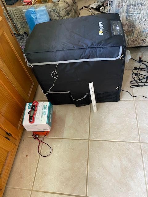 BougeRV 12V Refrigerator 53 Quart, Electric Car Cooler with MAX/ECO Mode customer photo 1