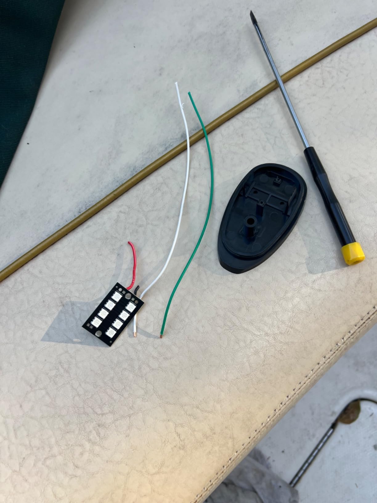 Boat Navigation Light, Marine Navigation Lights, Bow Light for Boats Led. Ideal for Pontoon and Small Boat (Plated Silver) customer photo 1