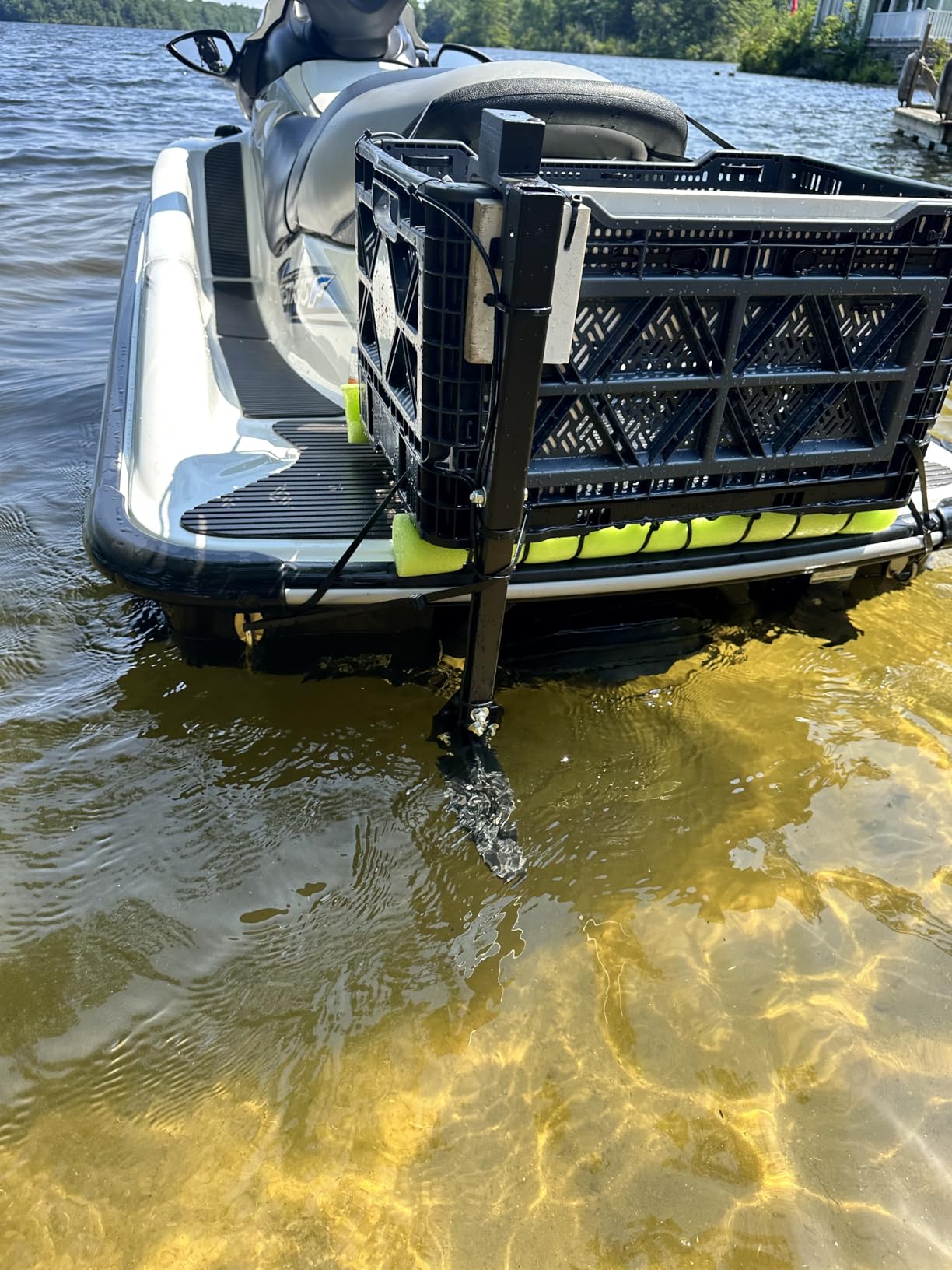 Portable Transducer Bracket- Made in USA customer photo 1