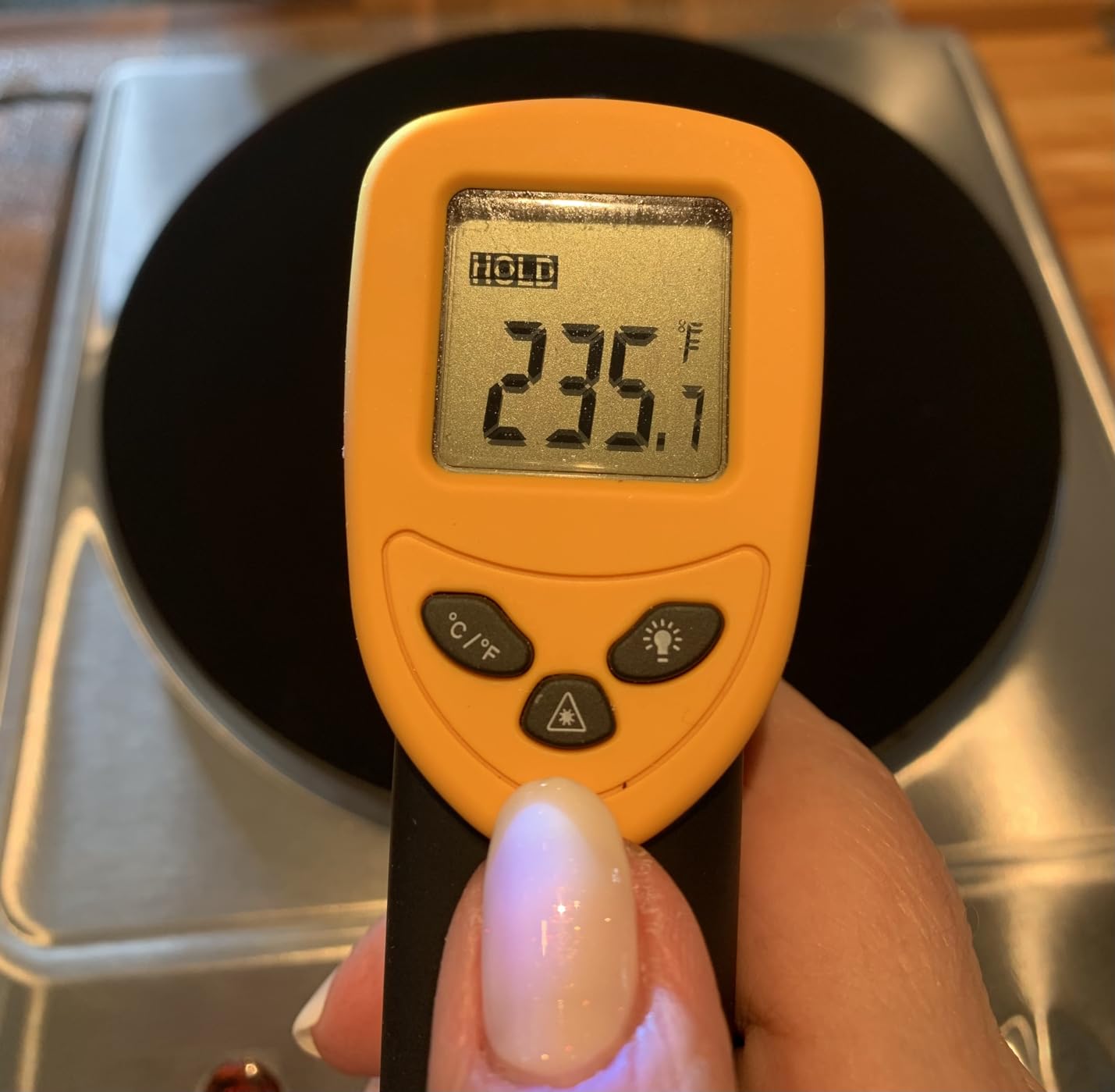 OVENTE Electric Infrared Single Burner, 1000W Hot Plate, Black BGI101B customer photo 2