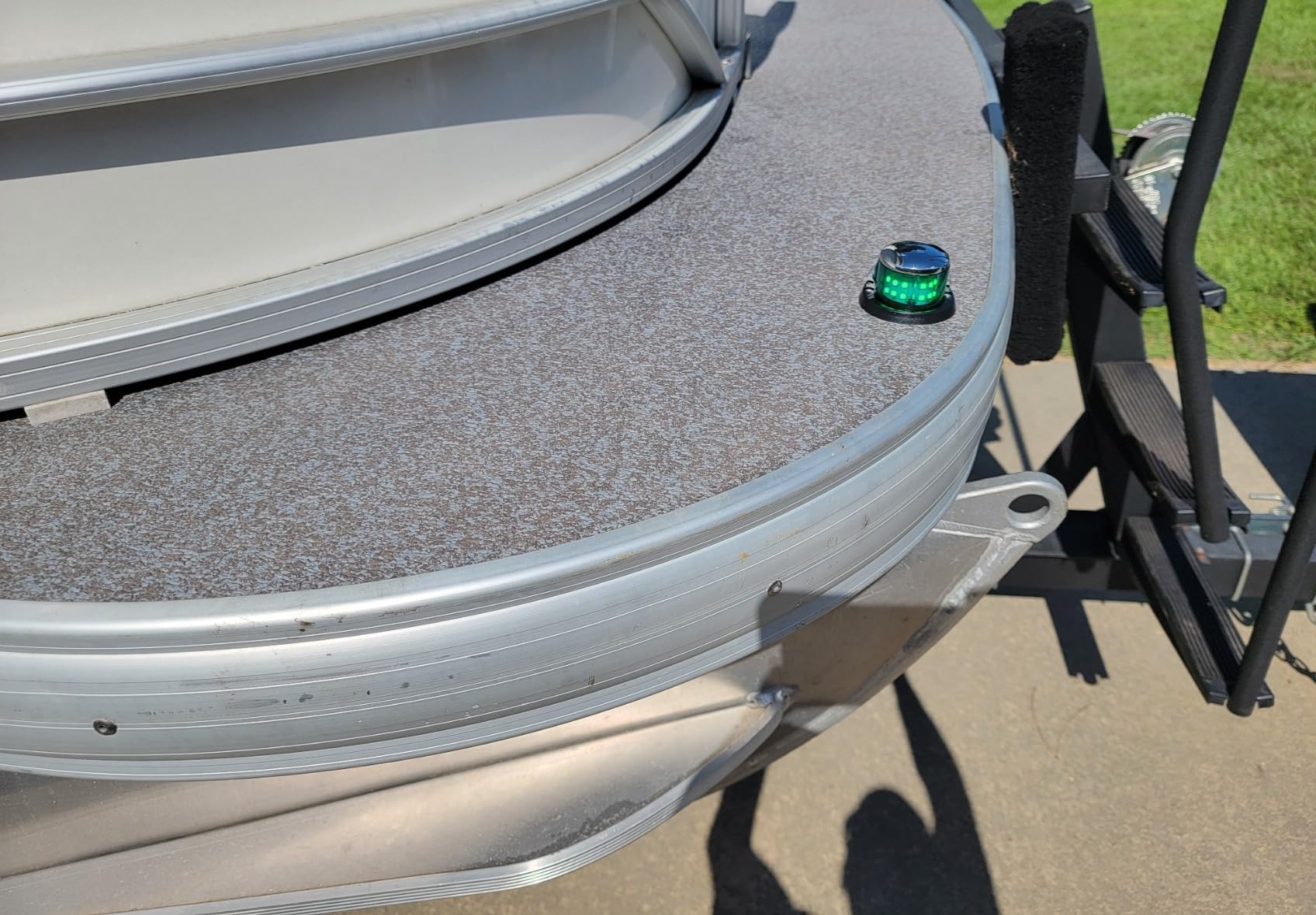 LED Boat Navigations Light Marine Red and Green Bow Light (Silver) customer photo 1
