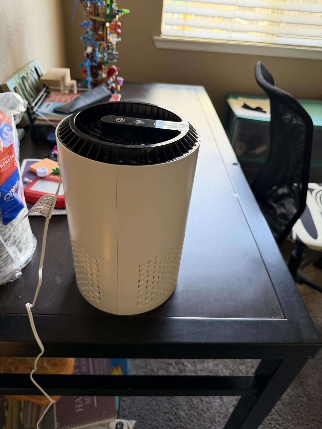 AROEVE Air Purifiers for Bedroom with Sleep Mode Speed Control-MK01A(White) customer photo 2