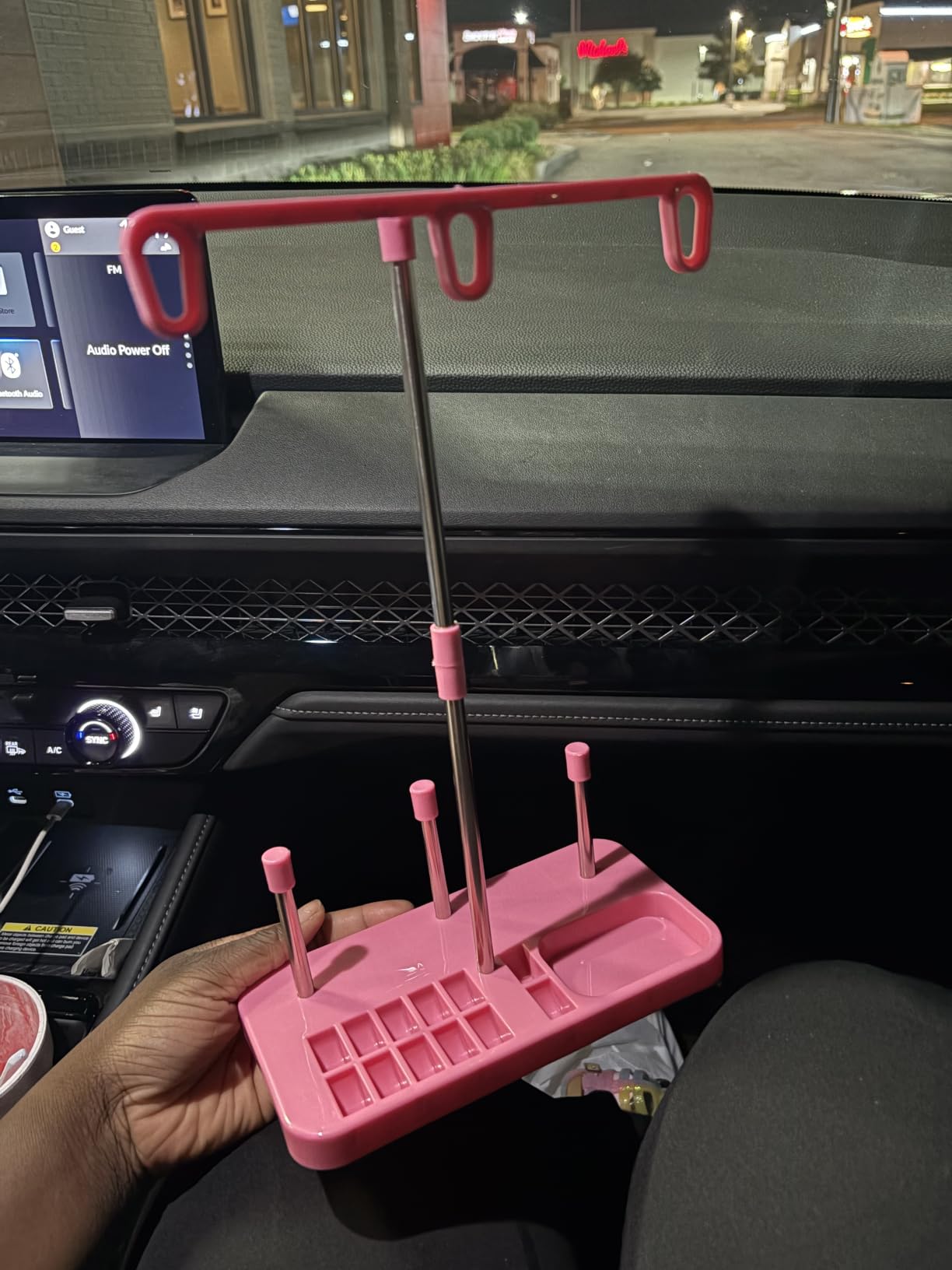New brothread Light Weight Thread Stand -Black customer photo 2