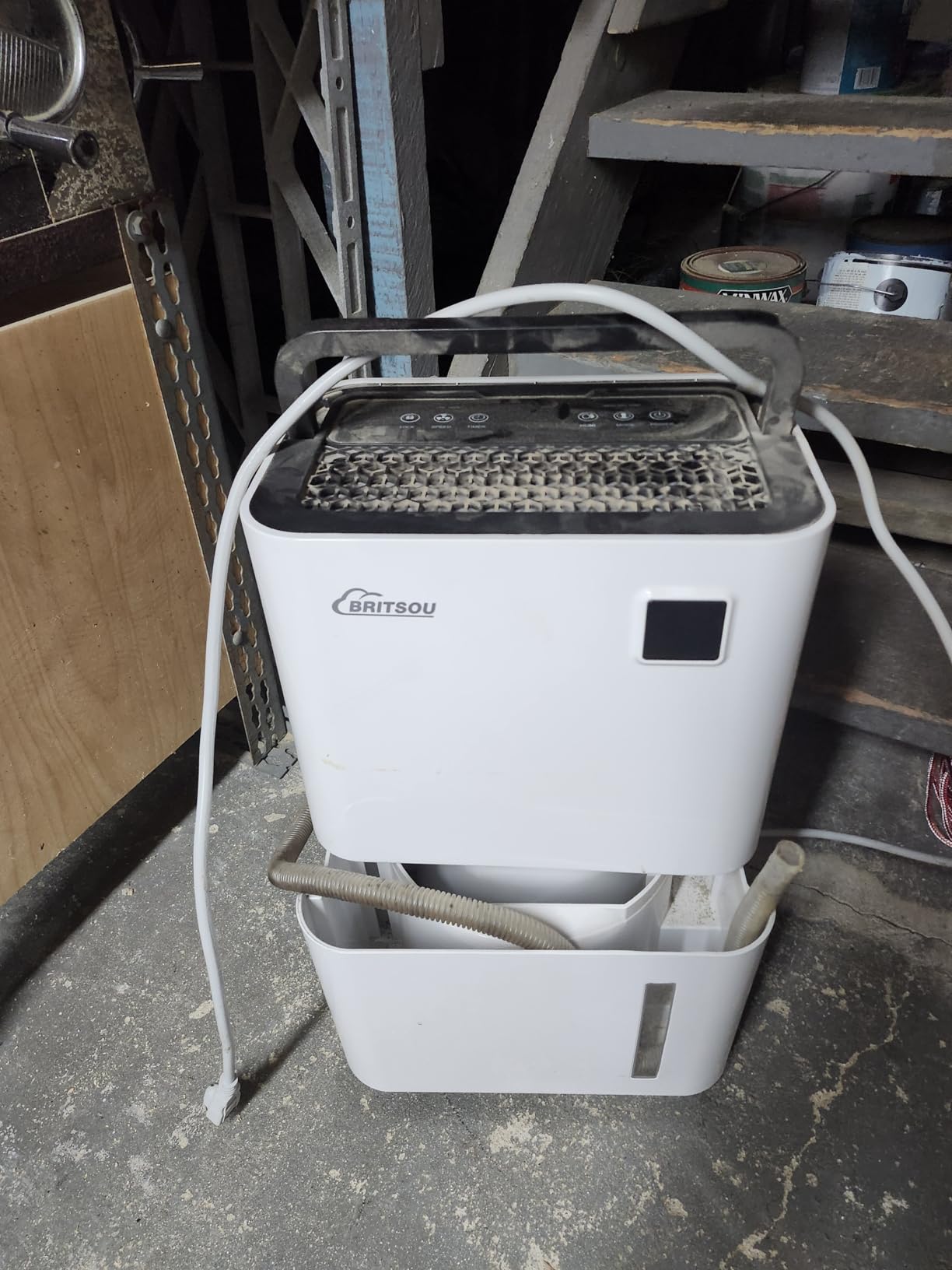 50 Pints Dehumidifier for Basement and Bedroom, Covers 3500 Sq.Ft with Drain Hose, Smart Operation with 3 Modes - Ideal for Home, Bathroom, Garage. customer photo 1