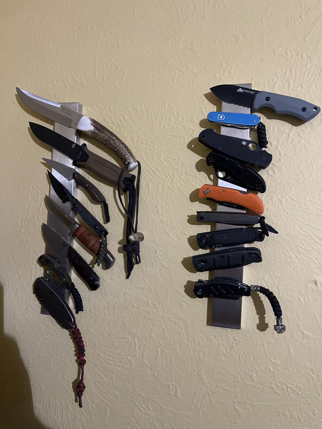 Magnetic Knife Strips(15 Inch X Set Of 2) Magnetic Knife Storage Strip, Knife Holder, Knife Rack, Knife Strip, Kitchen Utensil Holder, Tool Holder, Multipurpose Magnetic Knife Rack customer photo 2