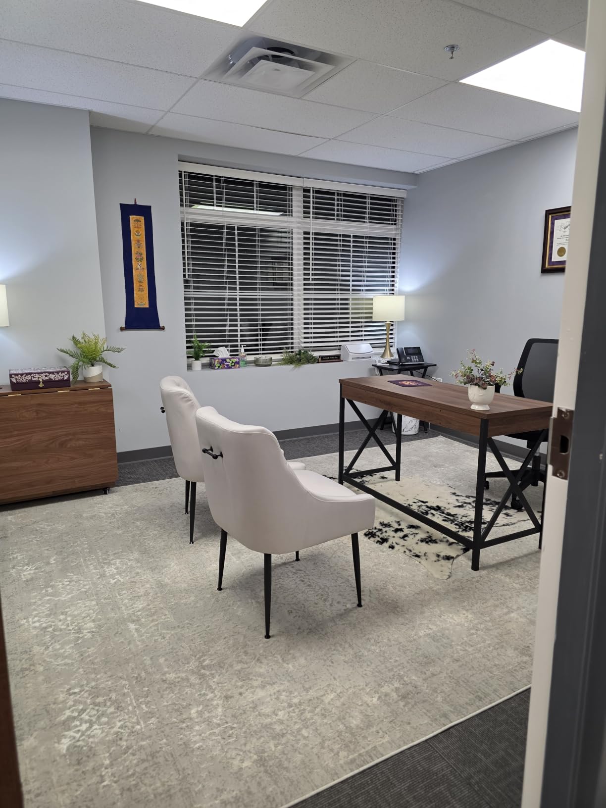 COMUHOME Drop Leaf Folding Dining Table with Storage, Wheels, Space Saving customer photo 1