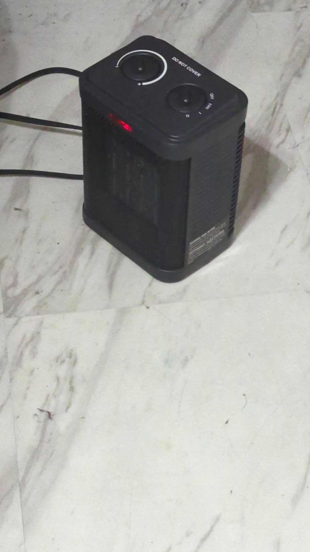 1500W PTC Ceramic Space Heater, 4 Mode Portable Heater customer photo 1