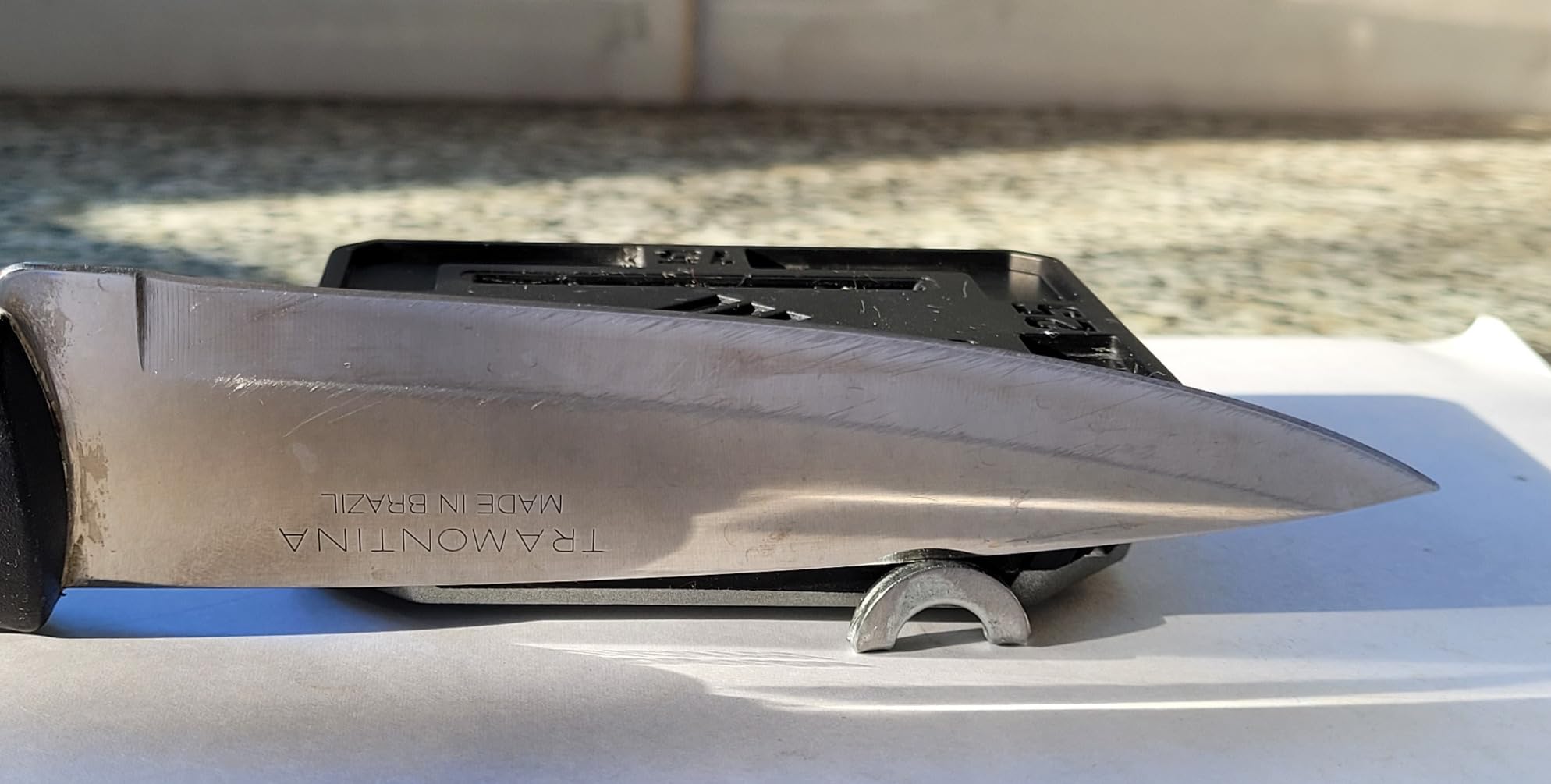 Work Sharp Rolling Knife Sharpener- 4 Sharpening Angles - For All Kitchen Knife Sets customer photo 2
