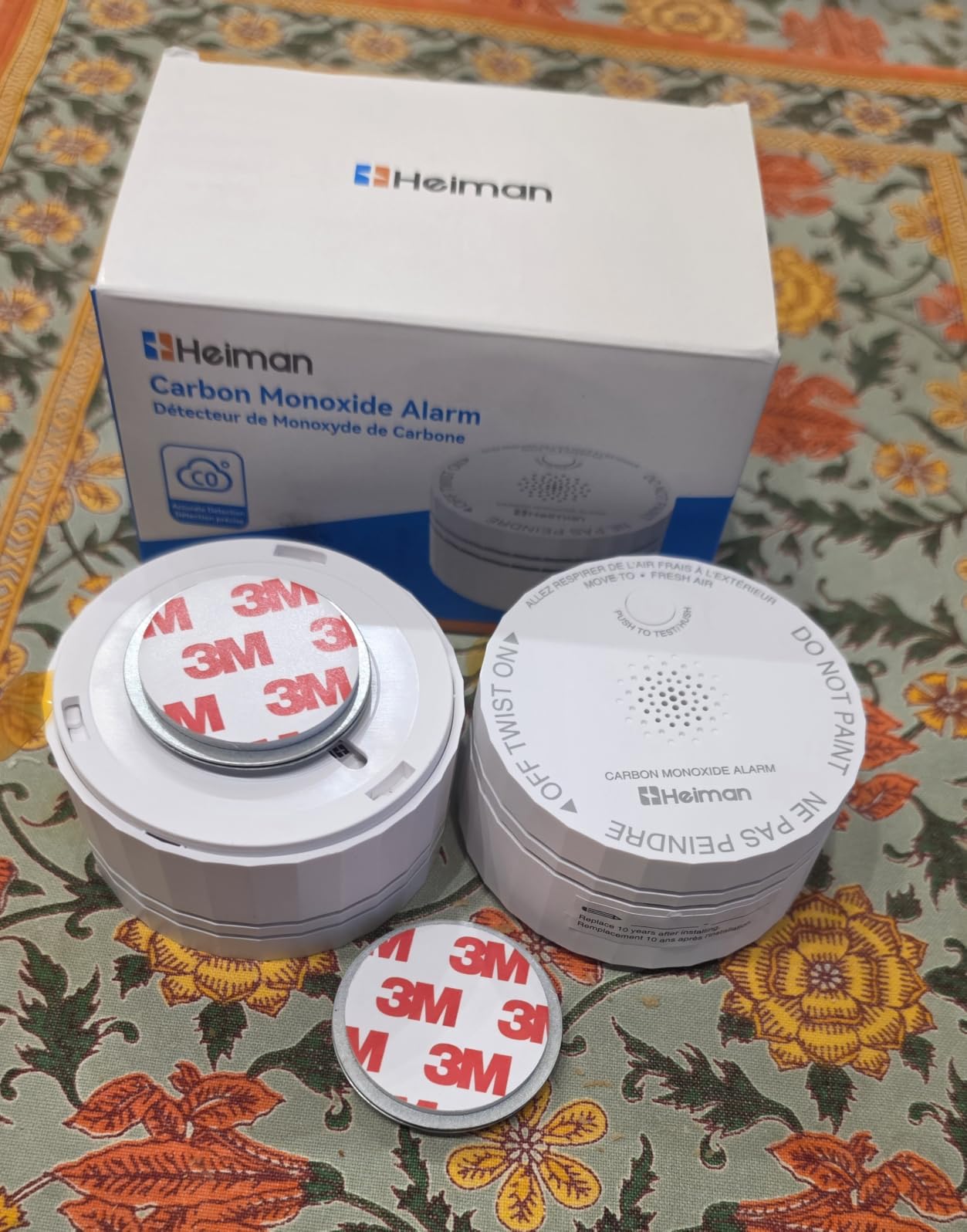 Heiman Carbon Monoxide Detectors, 10-Year Product Life CO Detector, C1-S customer photo 2