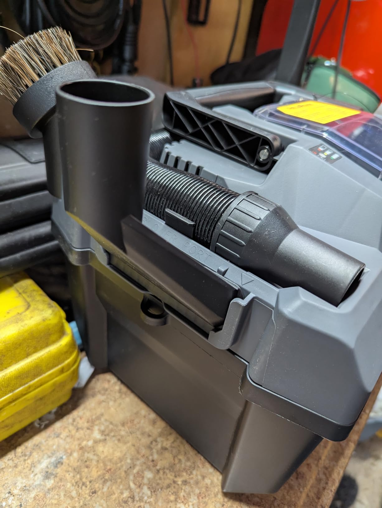20V Cordless Vacuum Cleaner-Wet/Dry Shop Vac,2.6 Gallon Capacity,Compatible with DeWALT Batteries (Bare Tool - No Battery & No Charger),Ideal for Cleaning Car,Home Spaces,and Workshops RCSV-20 customer photo 2