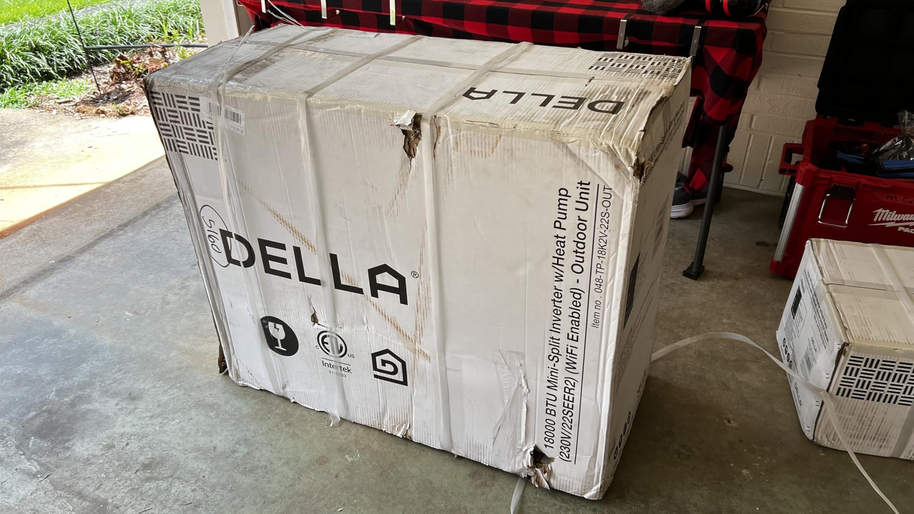 DELLA Optima Series 23000 BTU Mini Split AC with Soft Airflow, Hyper Heat Down to -13°F, Up to 1500 Sq. Ft,23 SEER2 230V,Energy Star,WiFi & Alexa,Inverter AC,1.92 Ton Pre-Charged Heat Pump,16.4ft Kit customer photo 1