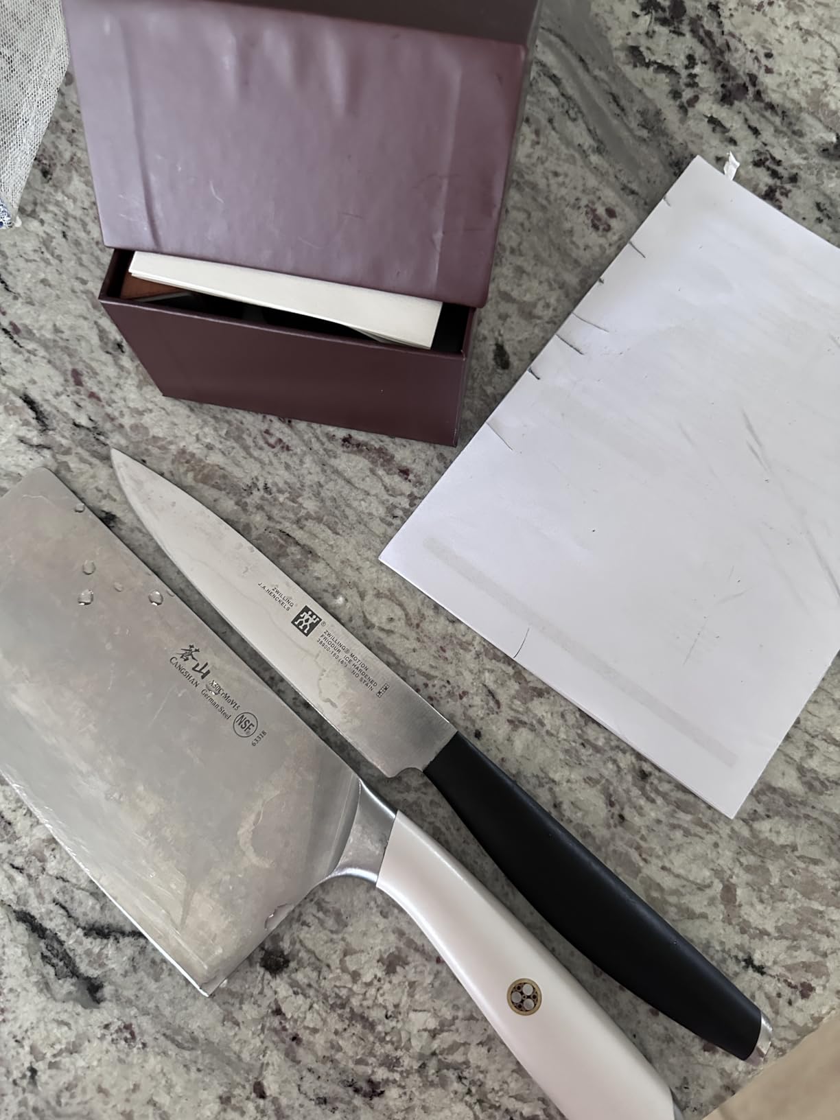 Knife Sharpener Tool Rolling Knife Sharpener Kit, Ceramic Disc Sharpeners Are Used,15°&20° Magnetic Inclination Angles Making Sharpening Easier,for Thanksgiving, Christmas customer photo 2