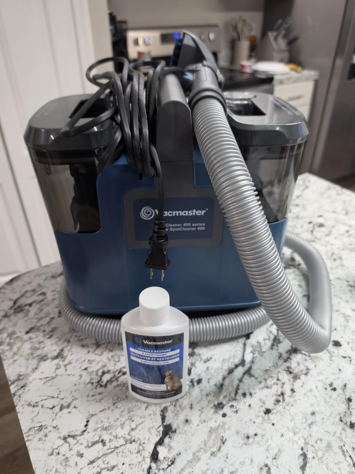 Vacmaster 400 Series Portable Carpet & Upholstery Spot Cleaner Machine customer photo 2
