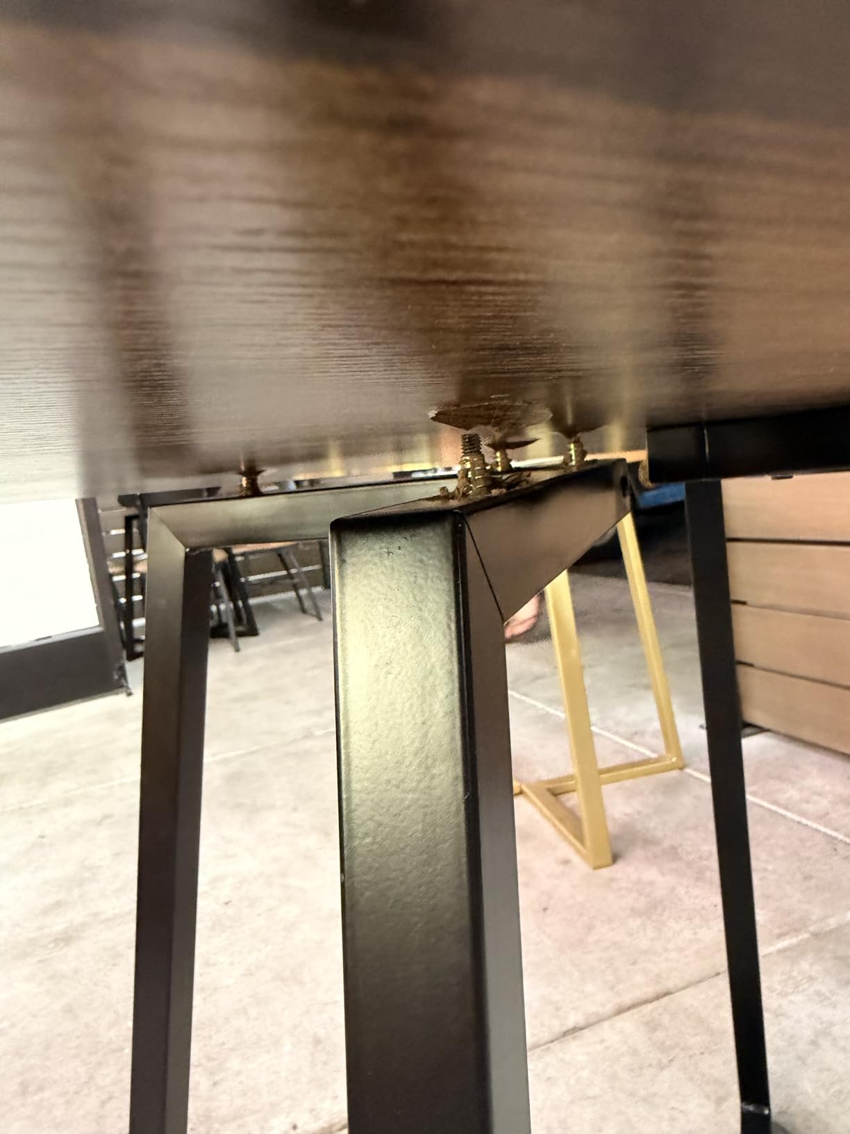 Tribesigns Square Dining Table for 2, 31.5