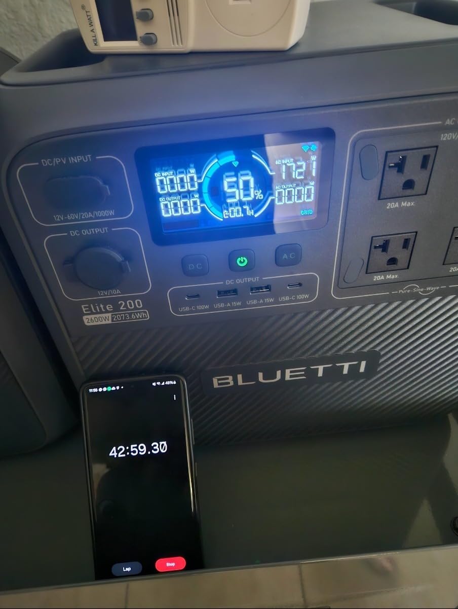 BLUETTI Elite 200 V2 Portable Power Station 2073.6Wh 2600W Solar Generator customer photo 1