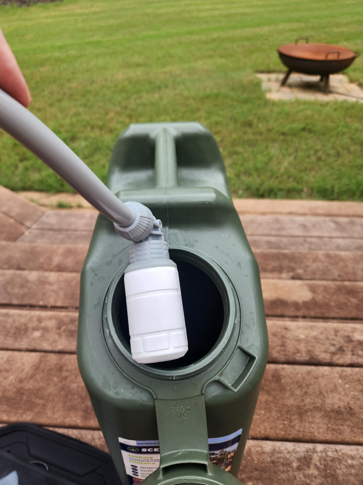 FLEXTAILGEAR MAX Shower Portable Shower for Camping, Rechargeable Outdoor Camping Shower, Portable Shower Pump with USB-C,Shower Pump for Hiking, Car wash, Pet Cleaning, Beach Vacations customer photo 2