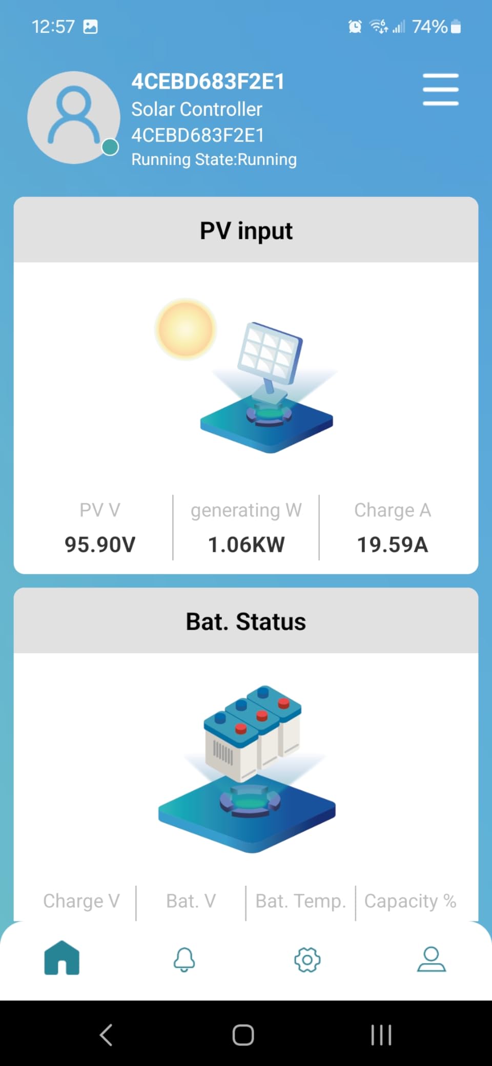 JJN Bifacial 200 Watt Solar Panel, 25% High-Efficiency, Monocrystalline customer photo 2