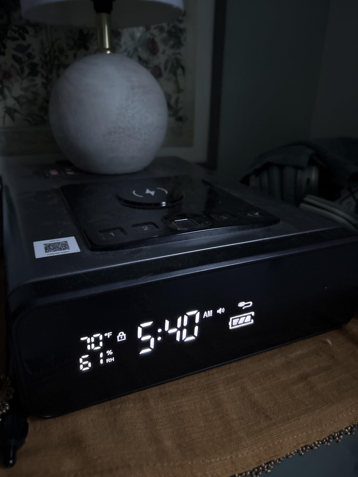 Mboko Biometric Bedside Gun Safe for Handgun with 5 Brightness Levels customer photo 1