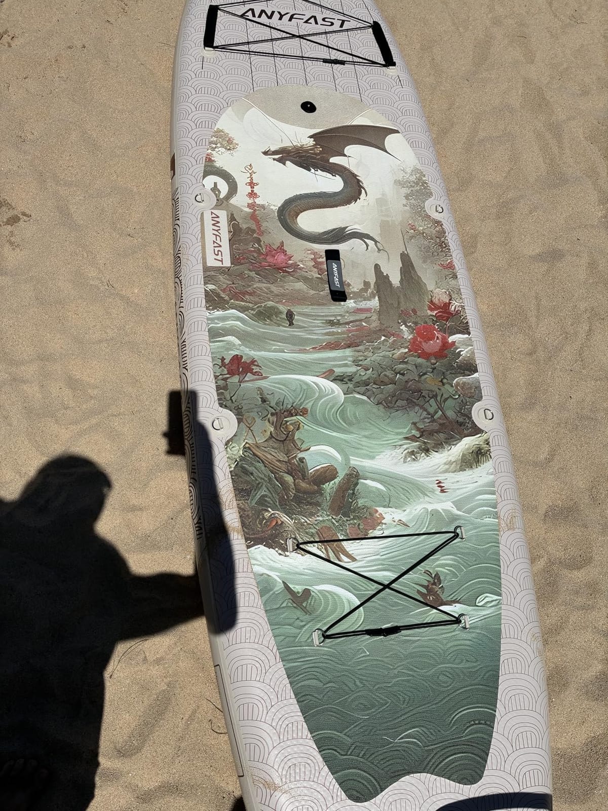 Stand up Paddle-Board-Wide-Inflatable-Fishing-Paddleboard - 11'x35'',450lbs,Extra Wide,Ultra Stable,Non-Slip SUP,Pump,Camera Mount,Leash,Backpack,Kid Handle, Accessories,Youth/Adult customer photo 2
