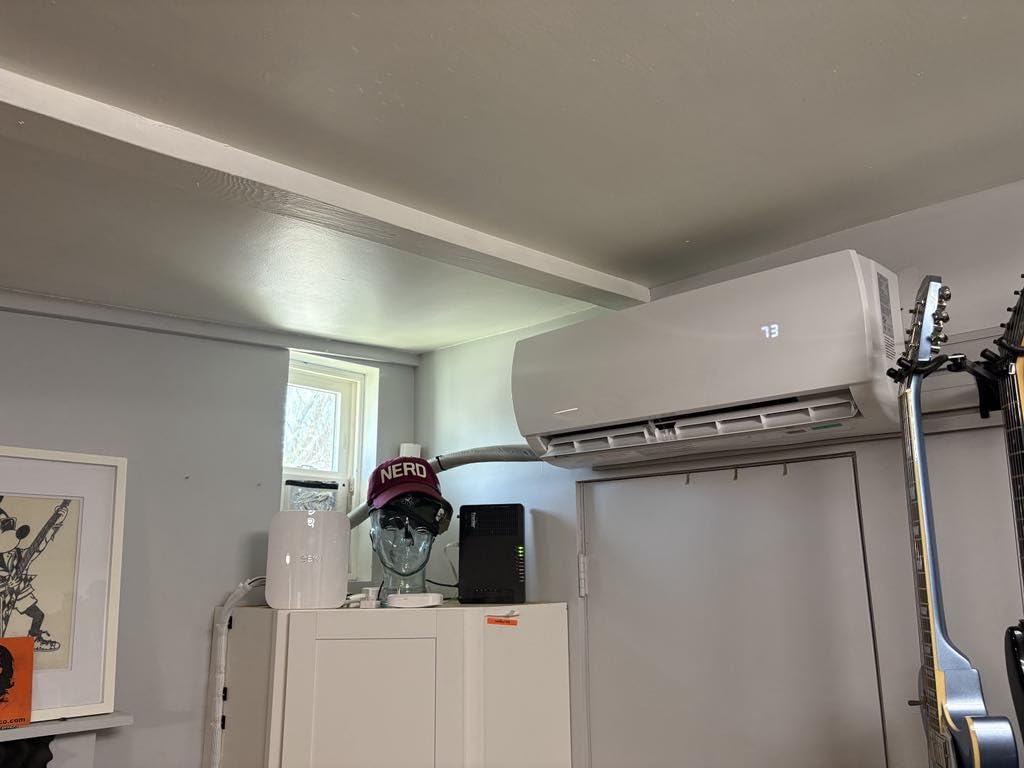 Mountman 18000 BTU Mini Split AC/Heating System,19 SEER2 208/230V Energy Efficient Ductless Inverter System,Cools Up to 1250 Sq.Ft with Pre-Charged Condenser,Heat Pump & Installation Kits customer photo 2