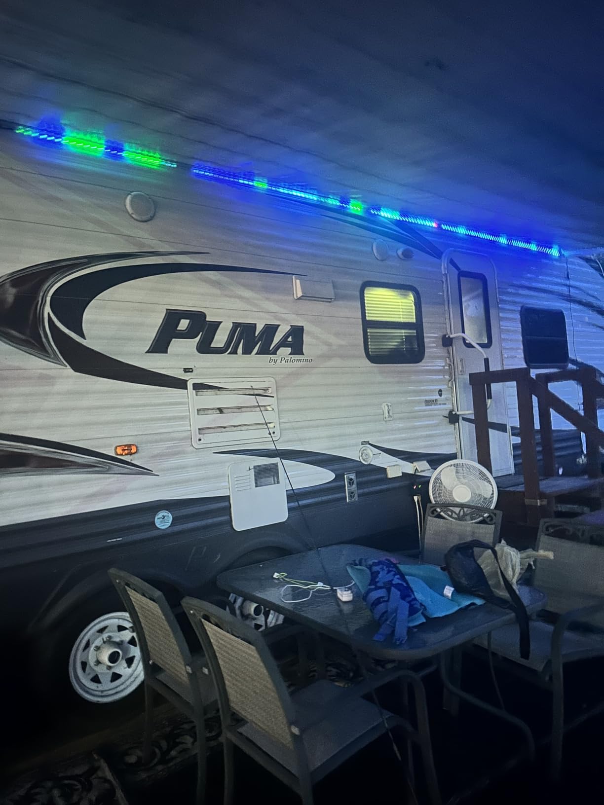 16.4FT RGB RV Awning Light Strip APP & Remote Control customer photo 1