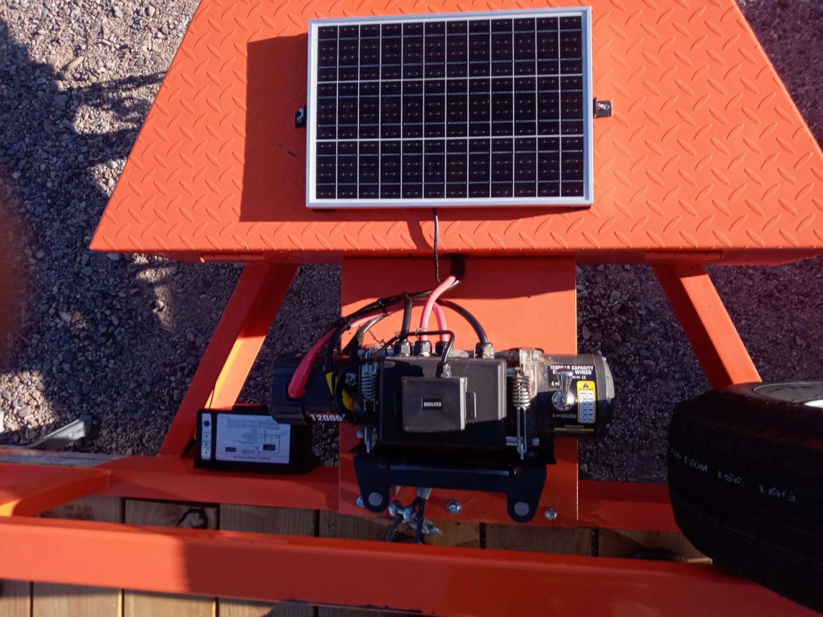 ECO-WORTHY 25W 12V Solar Panel Battery Charger Trickle Maintainer Kit customer photo 1