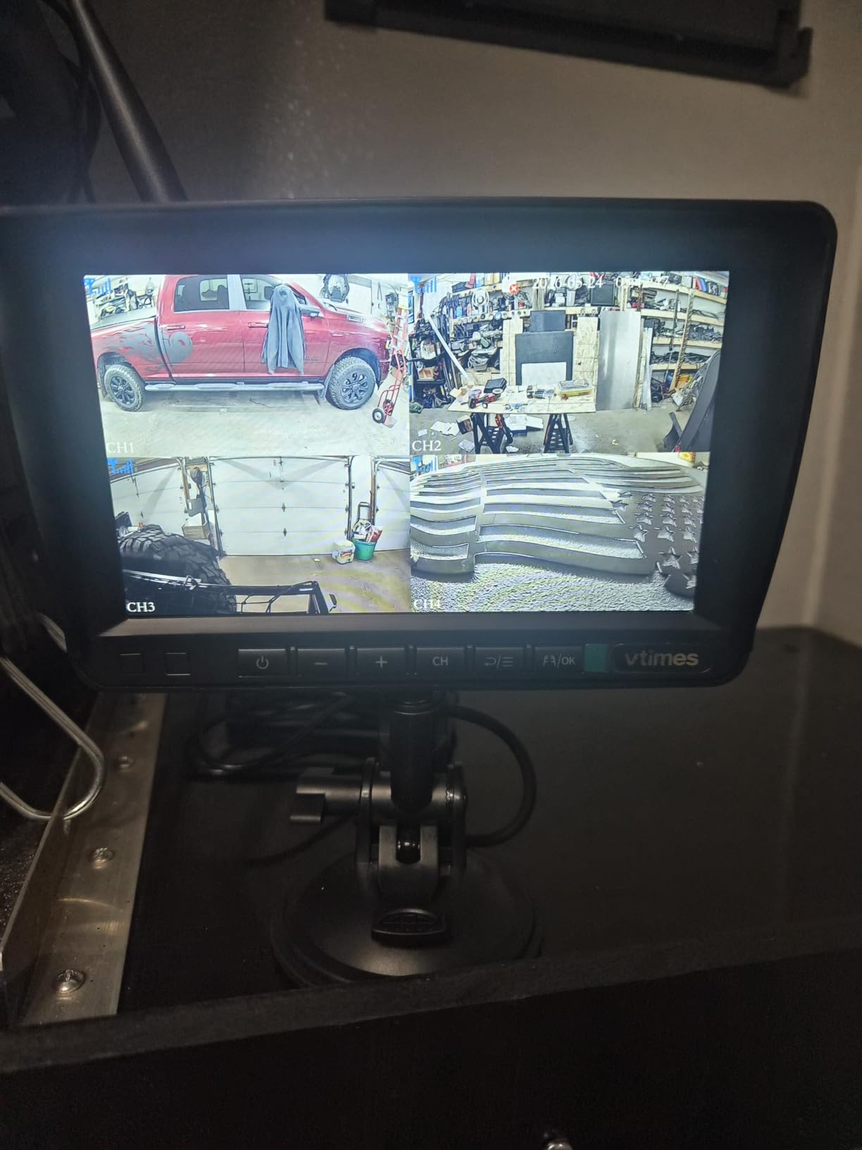 VTimes Wireless Backup Camera for Trucks, RV Backup Camera with HD Monitor customer photo 2