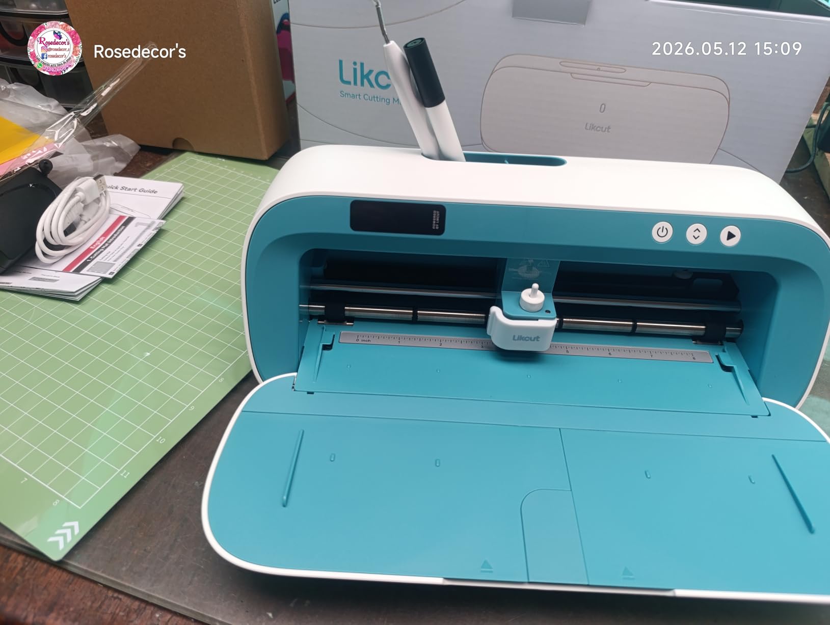 Likcut S41 Vinyl Cutter Machine with Print Then Cut - AI Image Generation Sticker Cutter and Maker Machine for Room Decor, HTV, Cardstock and Custom Stickers, Crafts for Adults customer photo 2