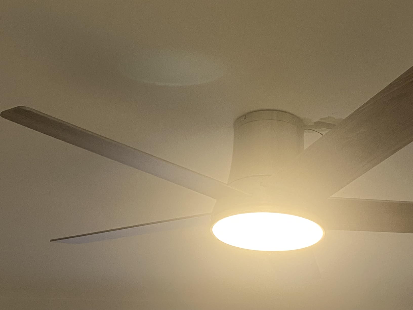 60'' Brushed Nickel Ceiling Fans with Lights & Remote, ETL Listed customer photo 2