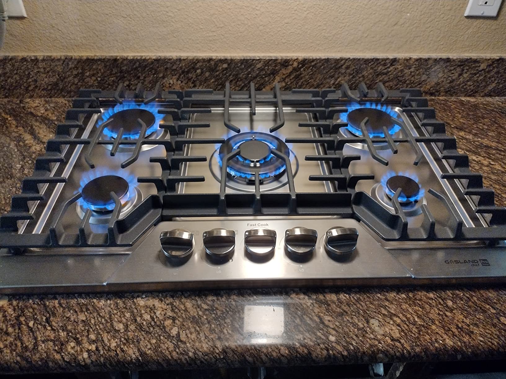 GASLAND Gas Cooktop 30 Inch 5 Burners with Griddle, Black customer photo 2