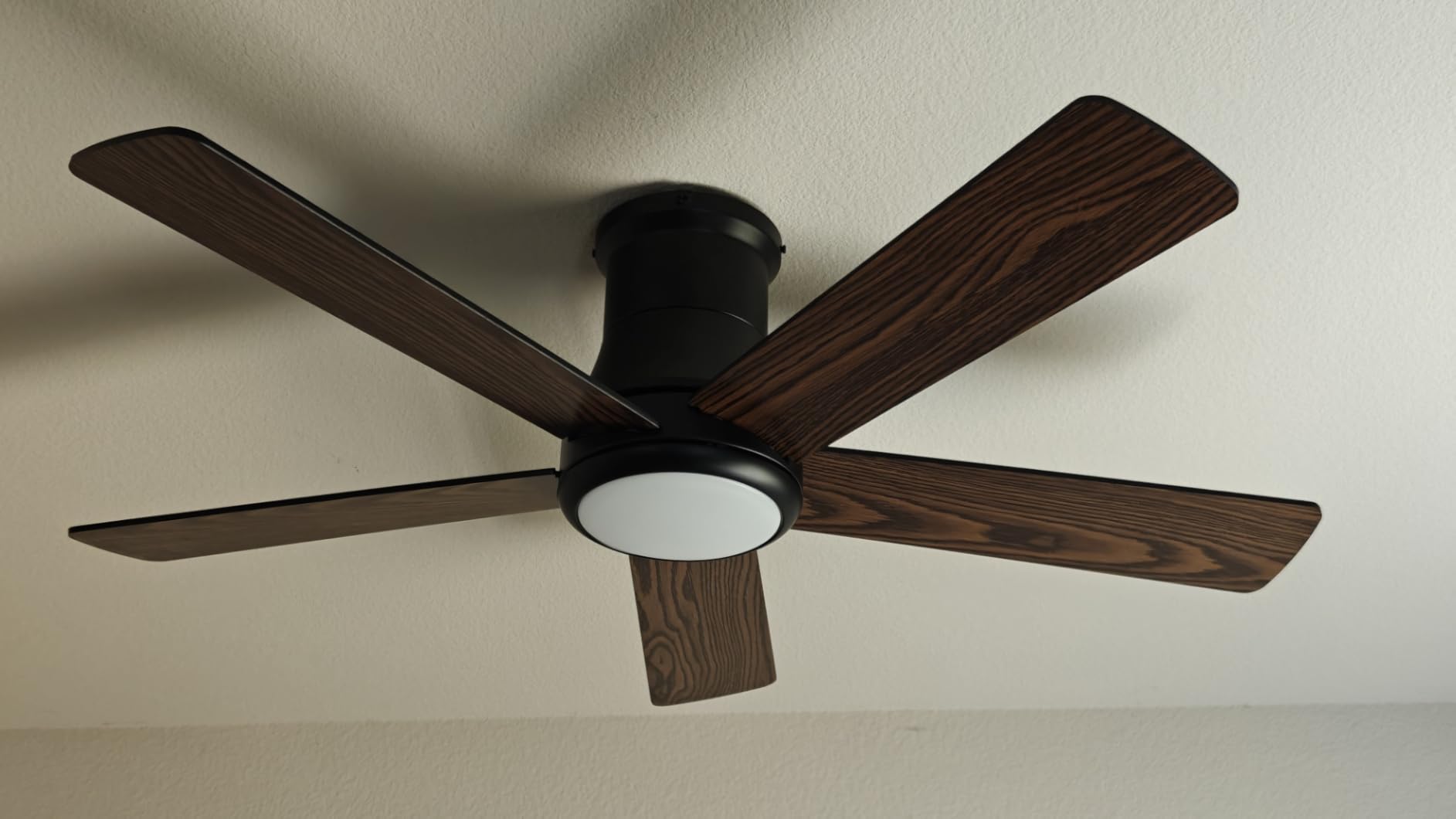 84 Inch Ceiling Fans with Lights and Remote, Wood/White customer photo 1