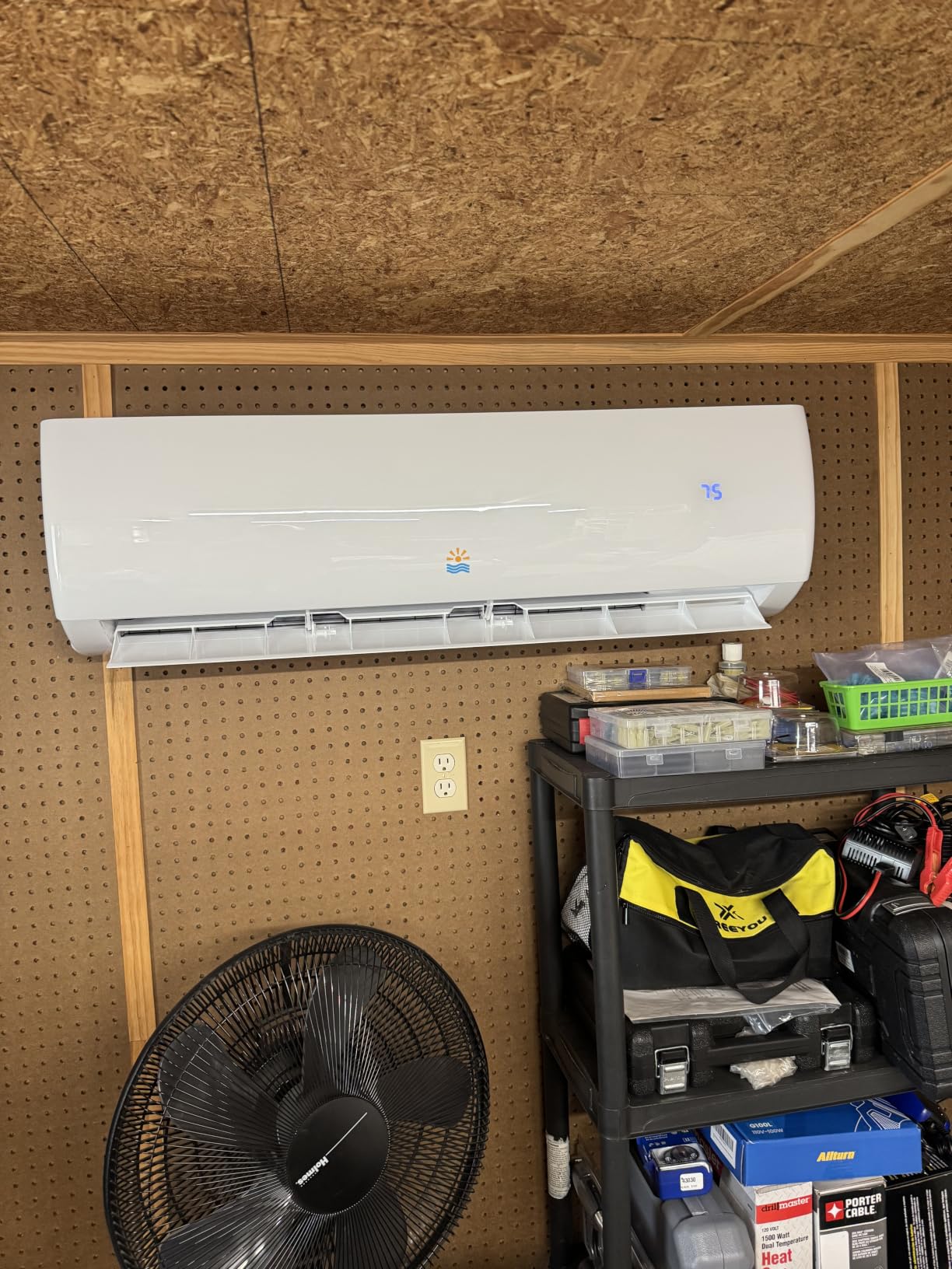 Rellytech Mini Split AC/Heating System 18000 BTU Heat Pump, 21 SEER2 230V customer photo 2