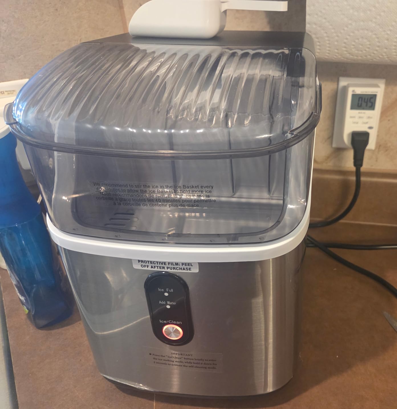 Antarctic Star Nugget Ice Makers Countertop with Chewable Pellet Ice customer photo 1