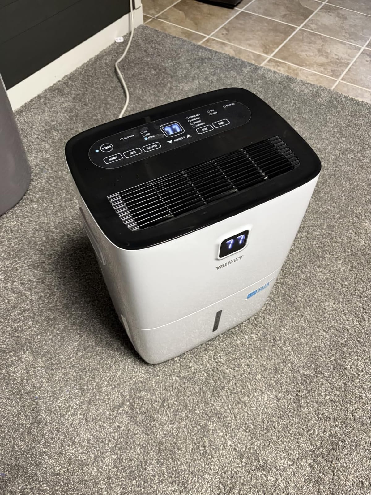 Yaufey 150 Pint Dehumidifier with Pump for Basement 8500 Sq. Ft. customer photo 2