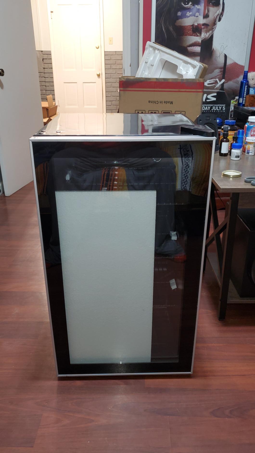 Antarctic Star Wine Cooler, 0.4 Cu. Ft. Portable Mini Wine fridge customer photo 2