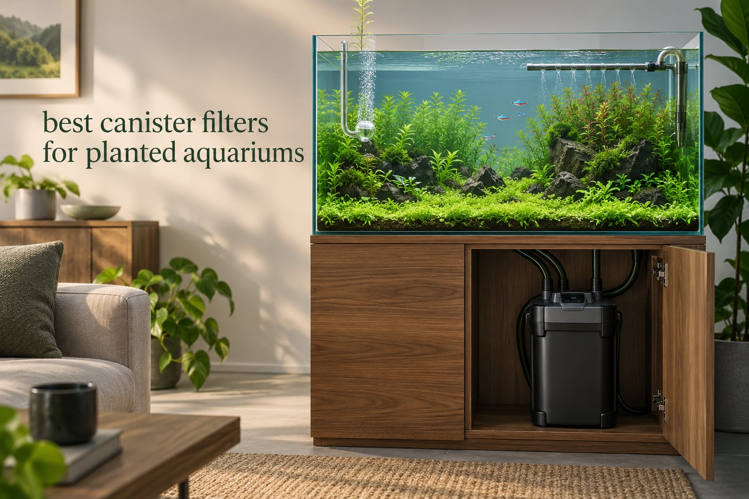 best canister filters for planted aquariums