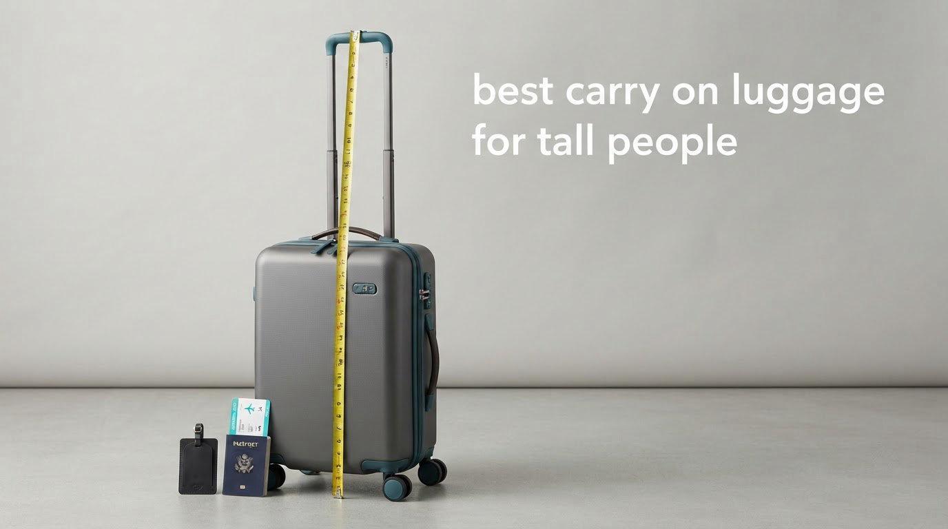 best carry on luggage for tall people