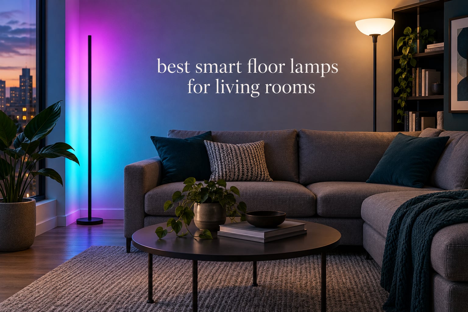 best smart floor lamps for living rooms