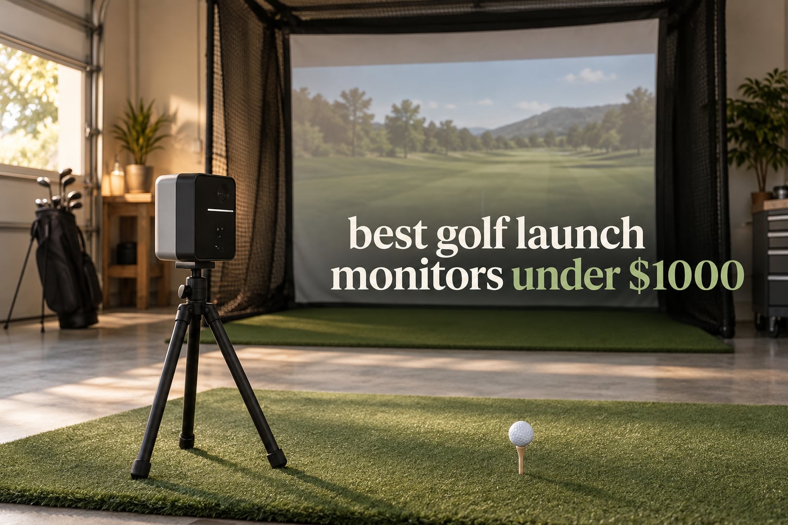 best golf launch monitors under $1000