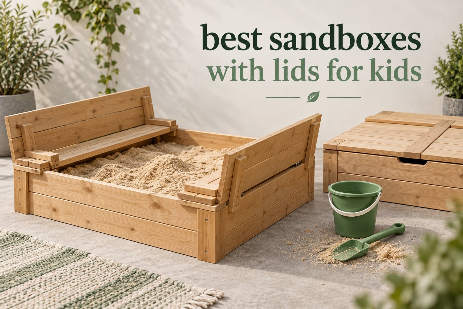 best sandboxes with lids for kids