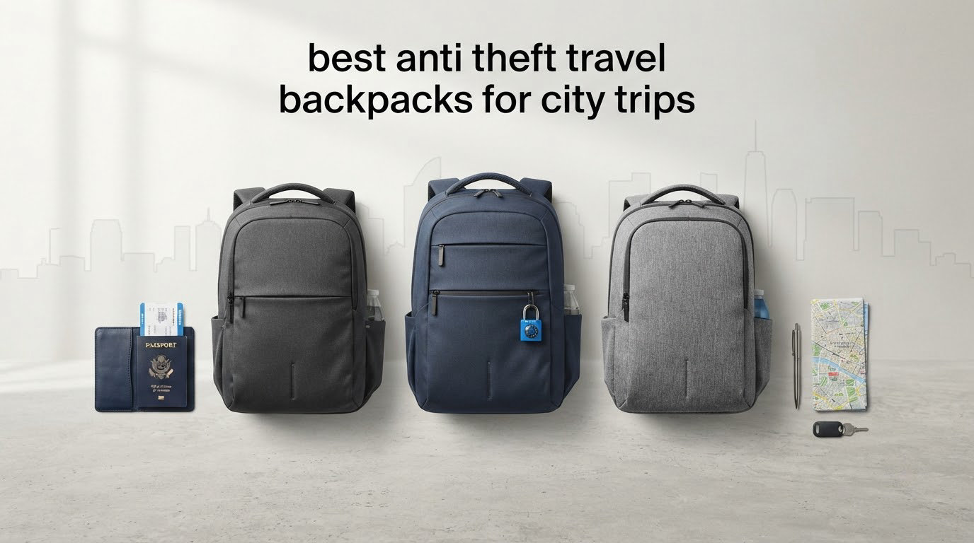 best anti theft travel backpacks for city trips