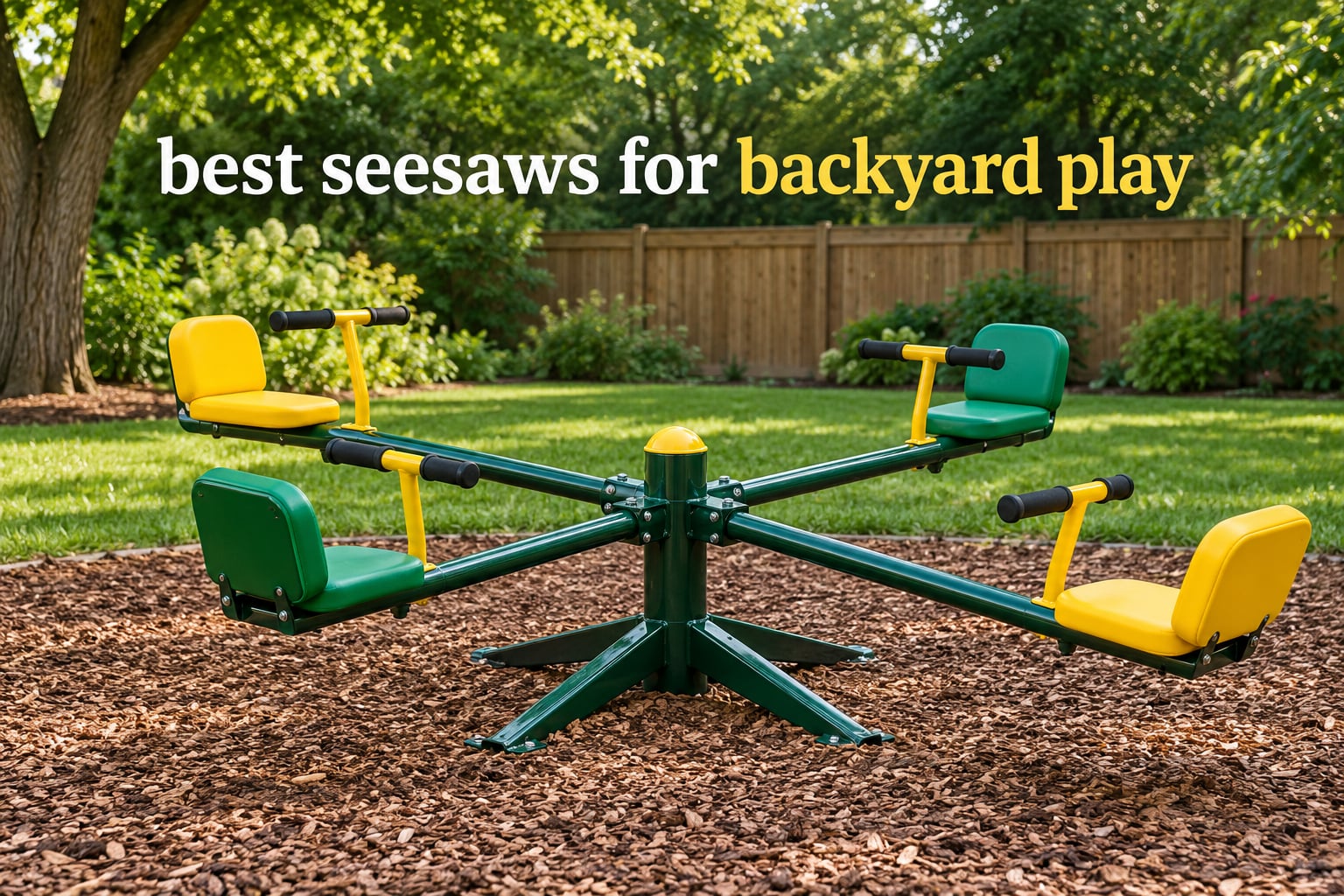 best seesaws for backyard play