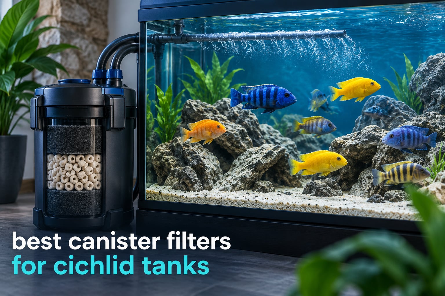 best canister filters for cichlid tanks