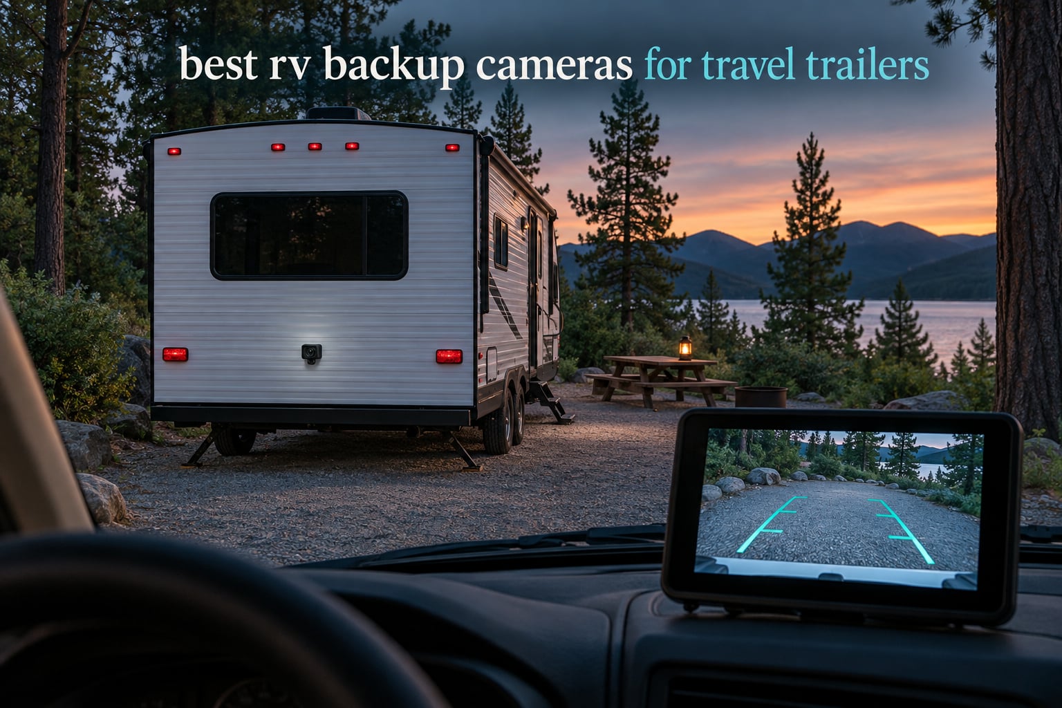 best rv backup cameras for travel trailers