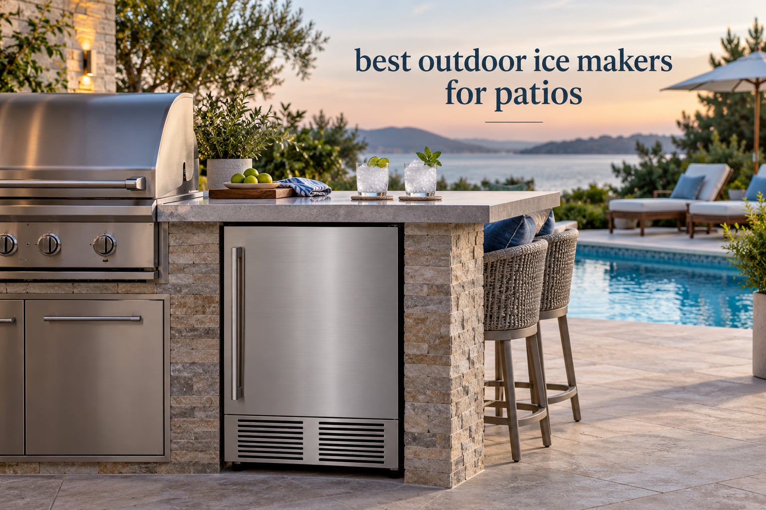 best outdoor ice makers for patios