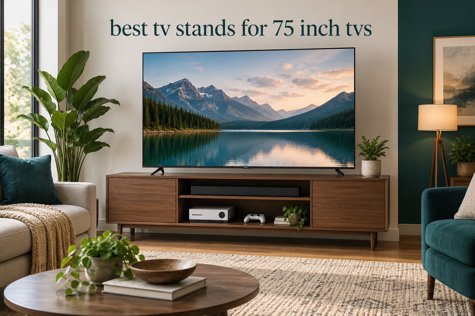 best tv stands for 75 inch tvs