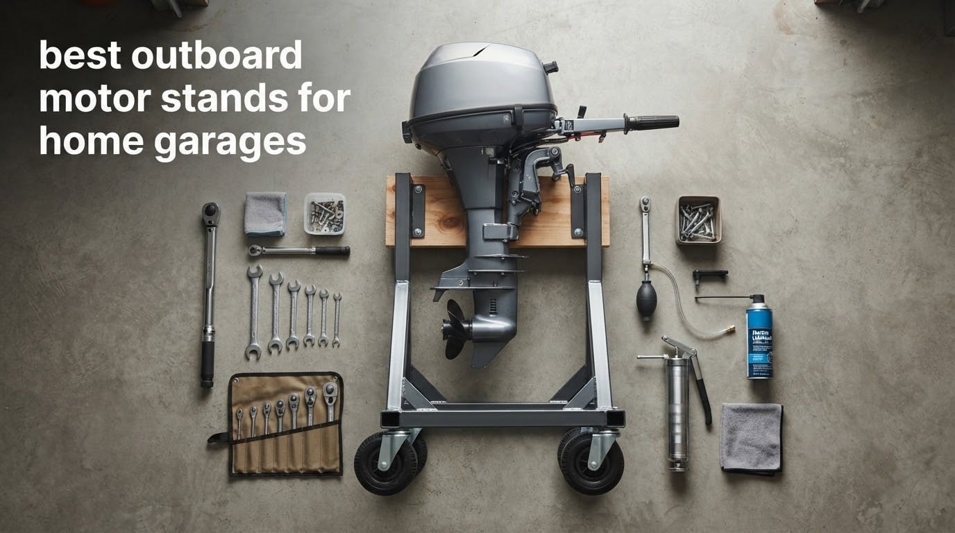 best outboard motor stands for home garages